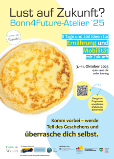 Plakat der Veranstaltung Lust auf Zukunft