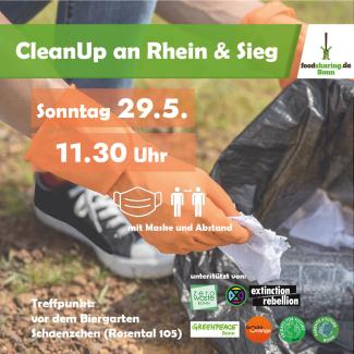 Clean up Rhein & Sieg Logo