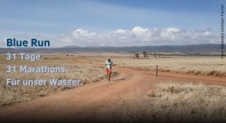 von Dürre geprägte Landschaft