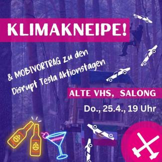 Flyer mit Text zur Veranstaltung