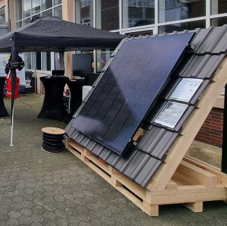 PV-Modul (Ausstellungsobjekt)