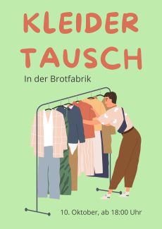 Flyer mit Text zur Veranstaltung