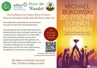 Flyer mit Text zur Veranstaltung