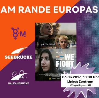 Flyer mit Text zur Veranstaltung