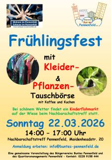 Flyer mit Text zur Veranstaltung