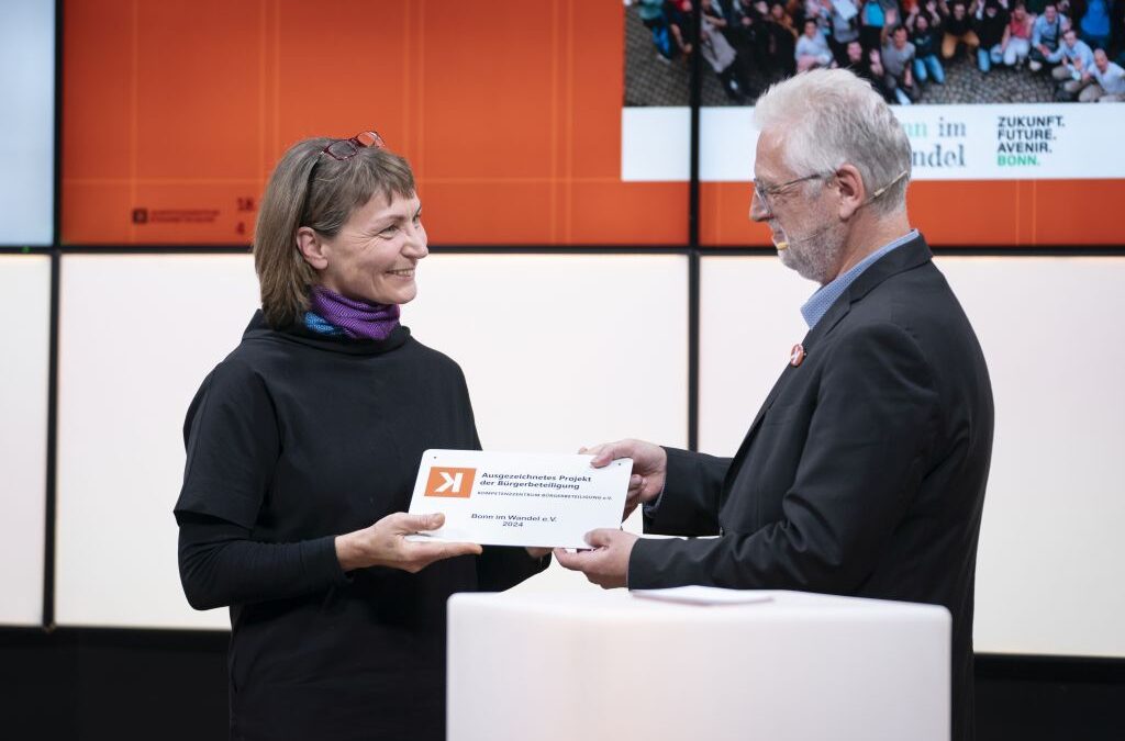 Bonn4Future – Wir fürs Klima: ausgezeichnetes Projekt der Bürgerbeteiligung