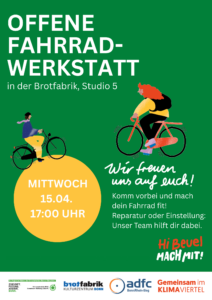 Kopie von Poster Fahrradwerkstatt 212x300
