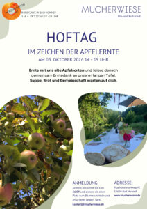 Poster Hoftag Apfelernte 2026 212x300